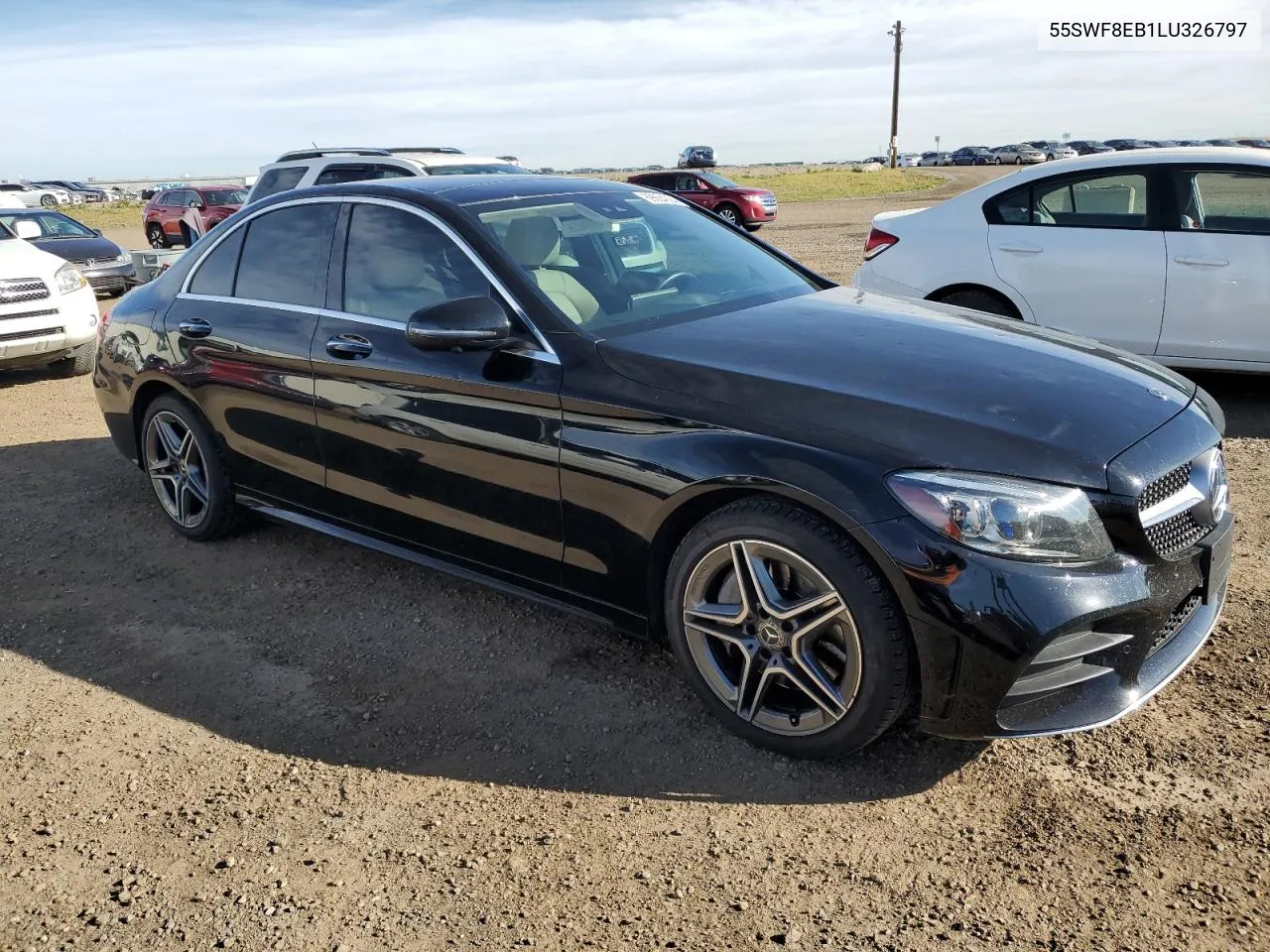 2020 Mercedes-Benz C 300 4Matic VIN: 55SWF8EB1LU326797 Lot: 69604294