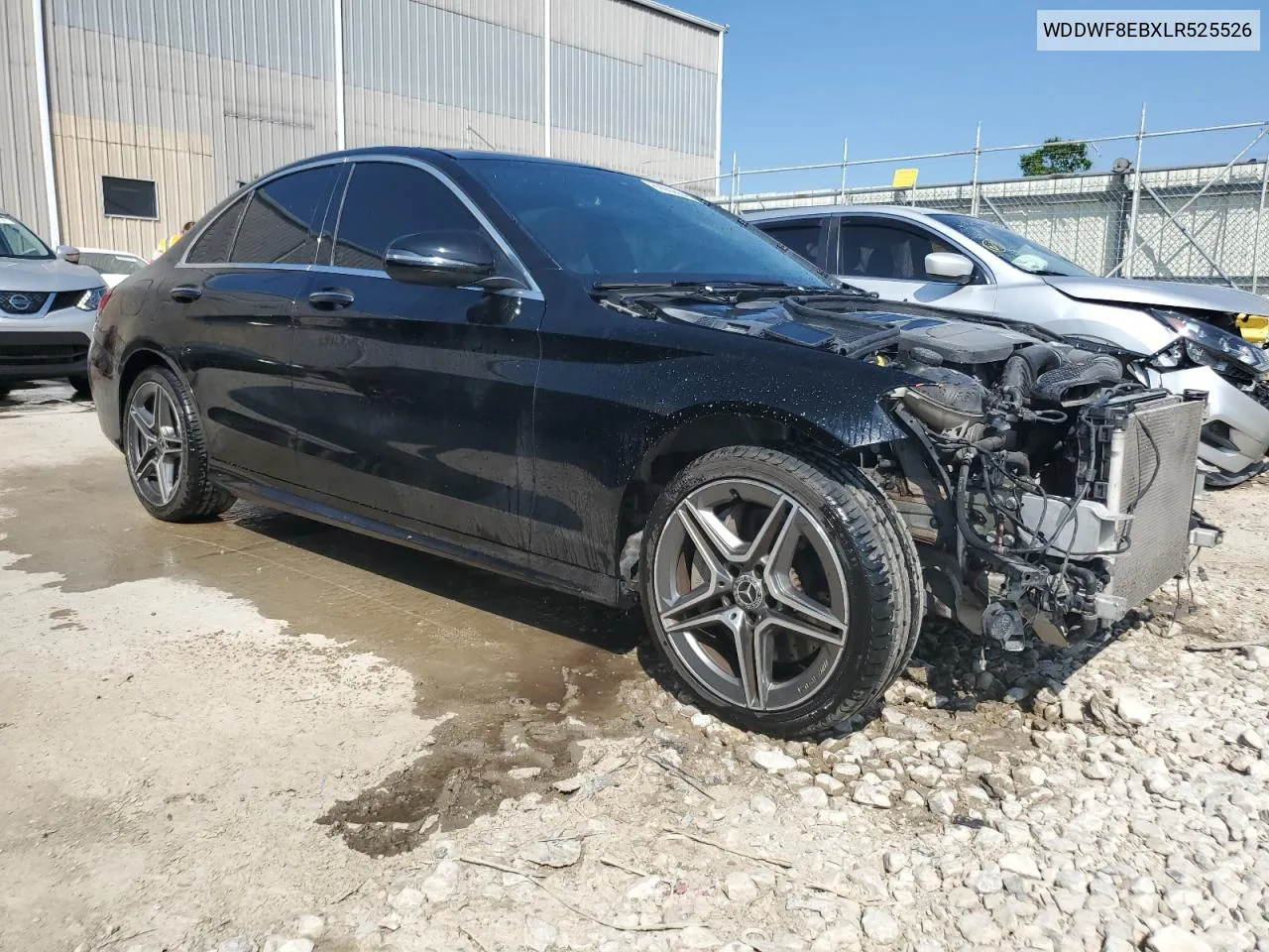 2020 Mercedes-Benz C 300 4Matic VIN: WDDWF8EBXLR525526 Lot: 69660564