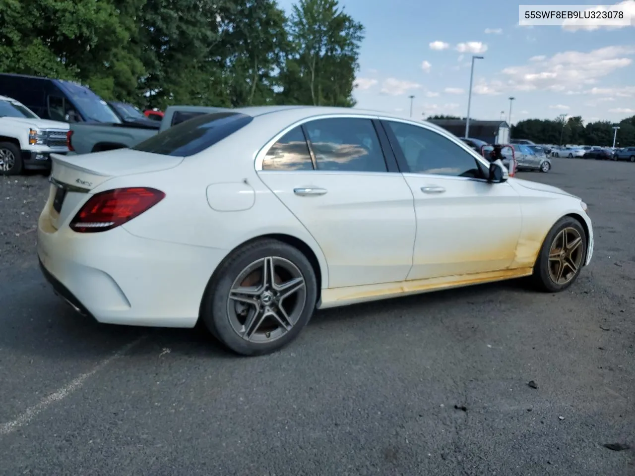 2020 Mercedes-Benz C 300 4Matic VIN: 55SWF8EB9LU323078 Lot: 69740594