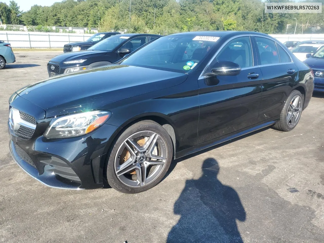 2020 Mercedes-Benz C 300 4Matic VIN: W1KWF8EB9LR570263 Lot: 70220274