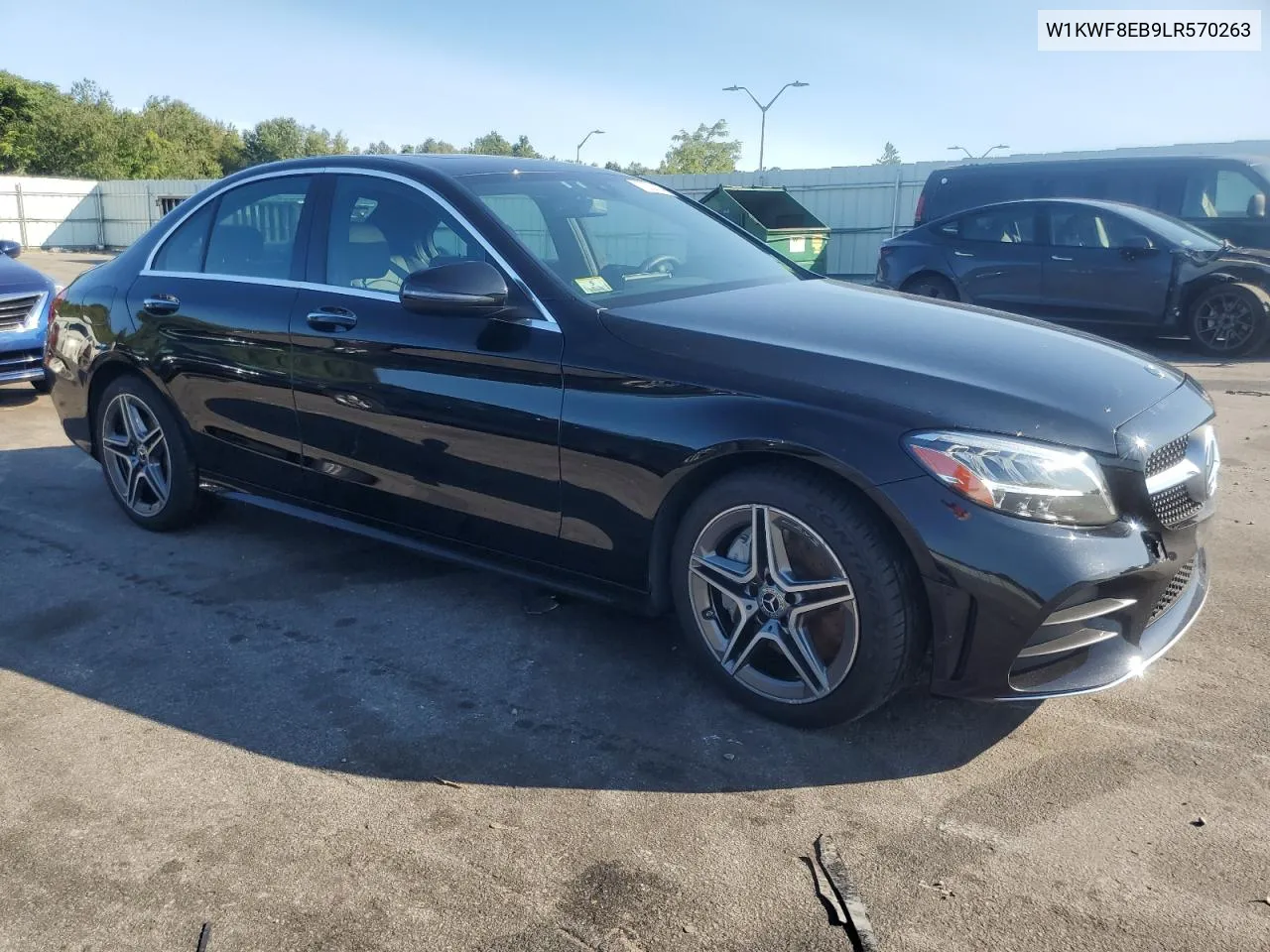 2020 Mercedes-Benz C 300 4Matic VIN: W1KWF8EB9LR570263 Lot: 70220274