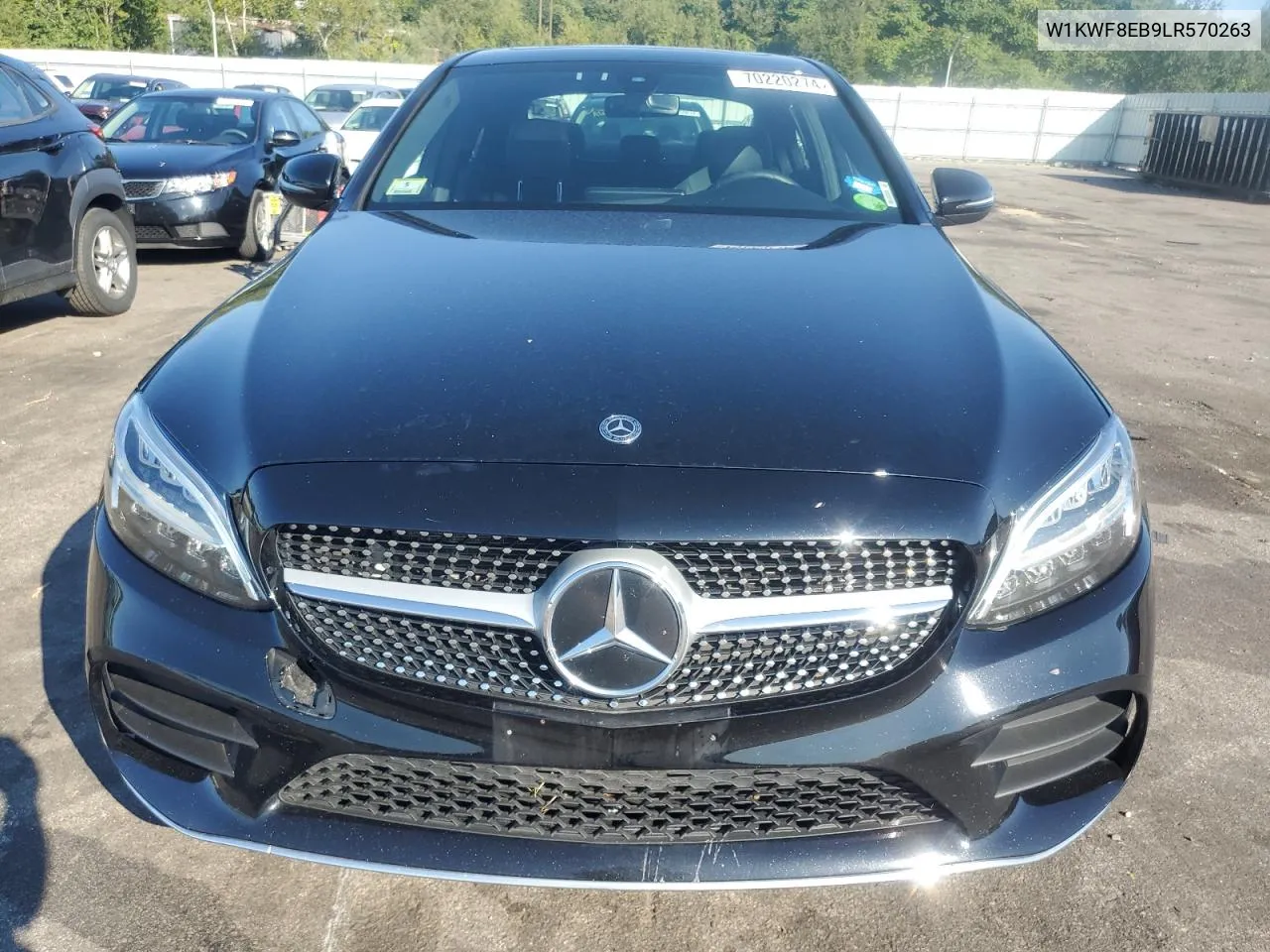 2020 Mercedes-Benz C 300 4Matic VIN: W1KWF8EB9LR570263 Lot: 70220274