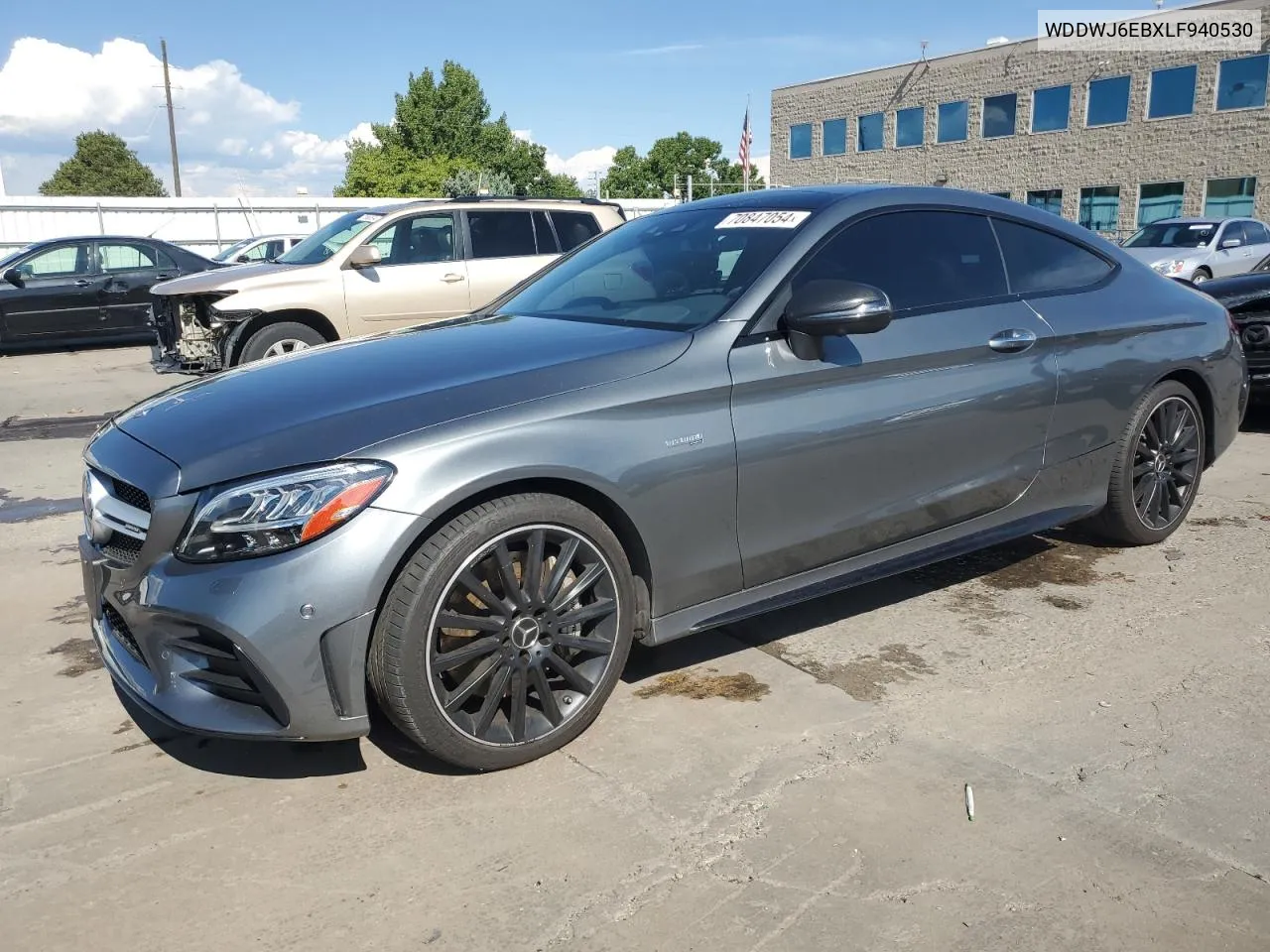 2020 Mercedes-Benz C 43 Amg VIN: WDDWJ6EBXLF940530 Lot: 70847054