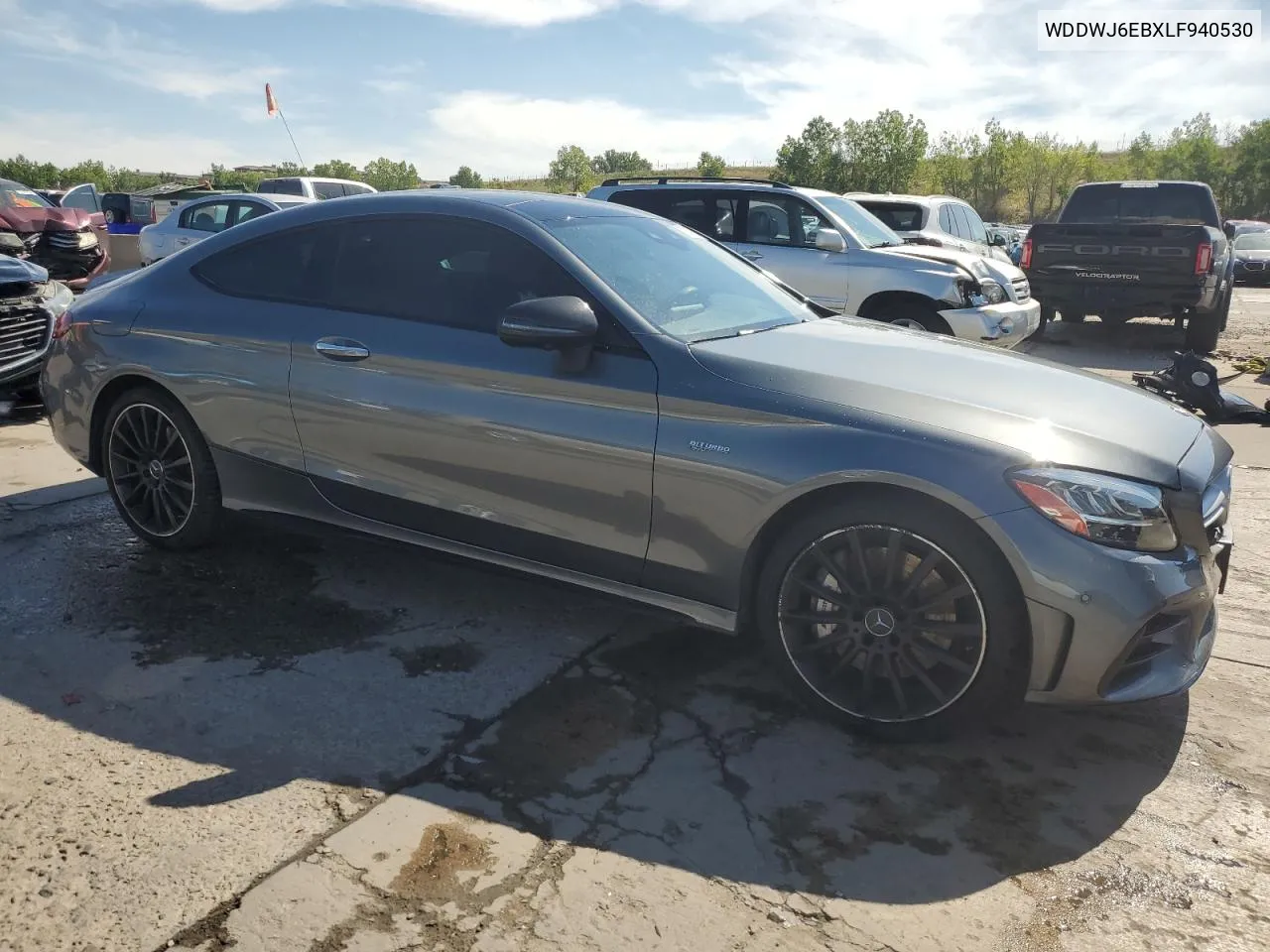 2020 Mercedes-Benz C 43 Amg VIN: WDDWJ6EBXLF940530 Lot: 70847054