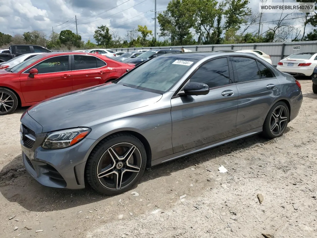 2020 Mercedes-Benz C 300 4Matic VIN: WDDWF8EB8LR540767 Lot: 70916084