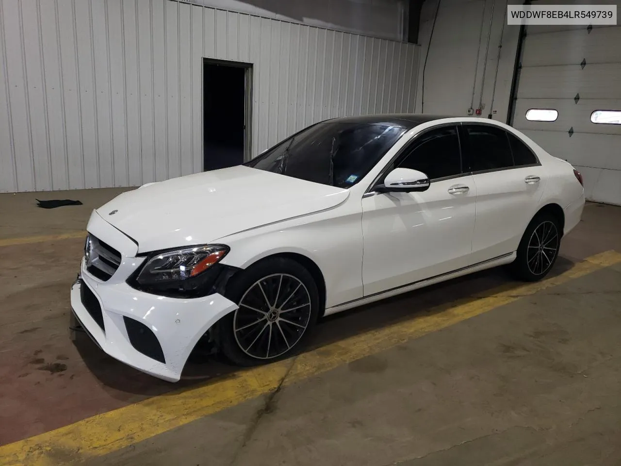 2020 Mercedes-Benz C 300 4Matic VIN: WDDWF8EB4LR549739 Lot: 70975384