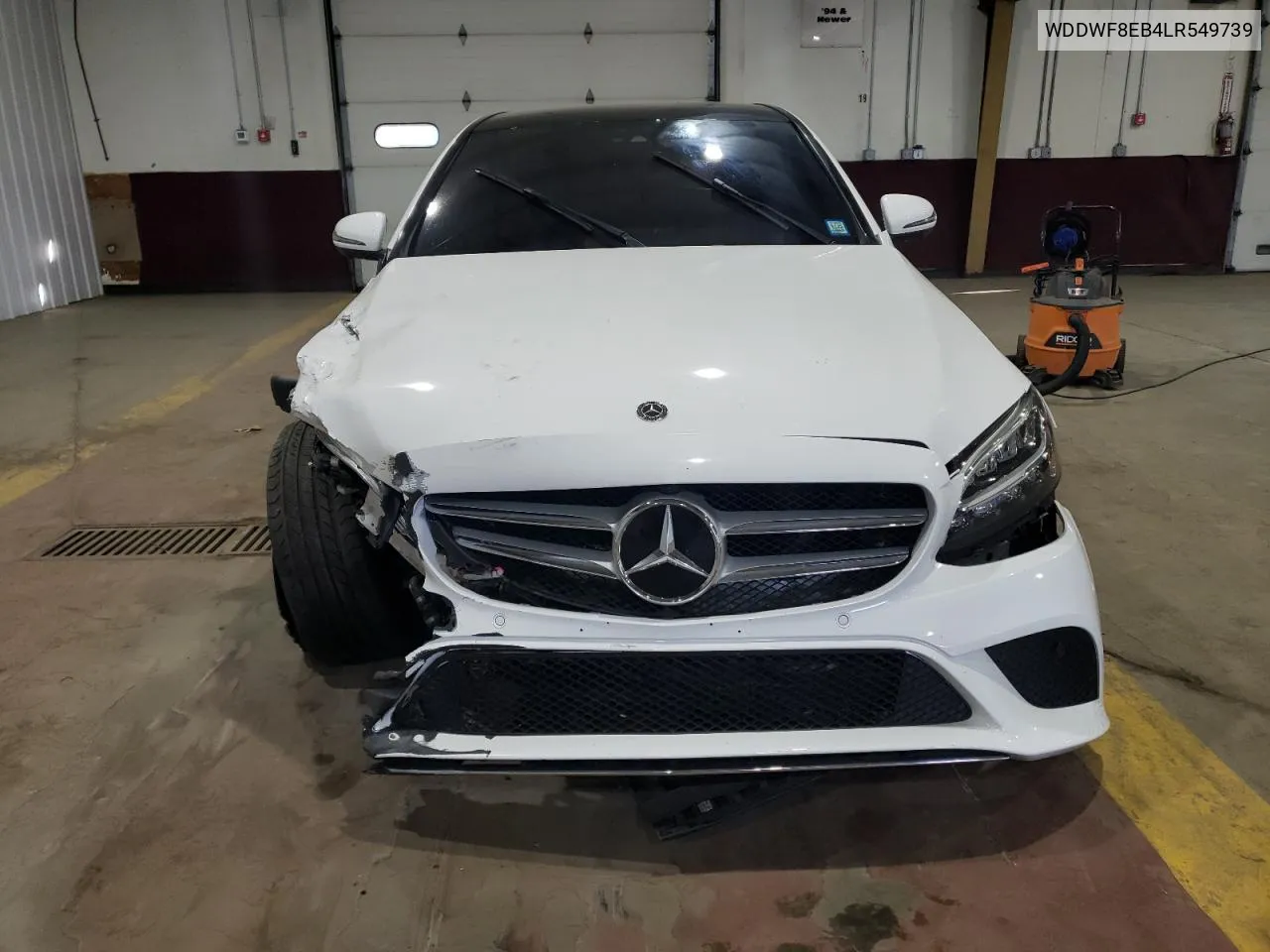 2020 Mercedes-Benz C 300 4Matic VIN: WDDWF8EB4LR549739 Lot: 70975384