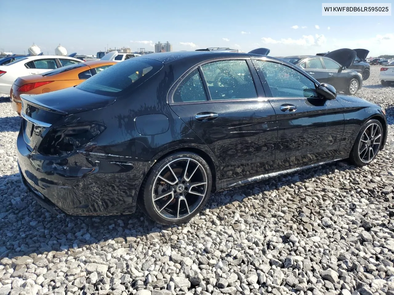 2020 Mercedes-Benz C 300 VIN: W1KWF8DB6LR595025 Lot: 71200484