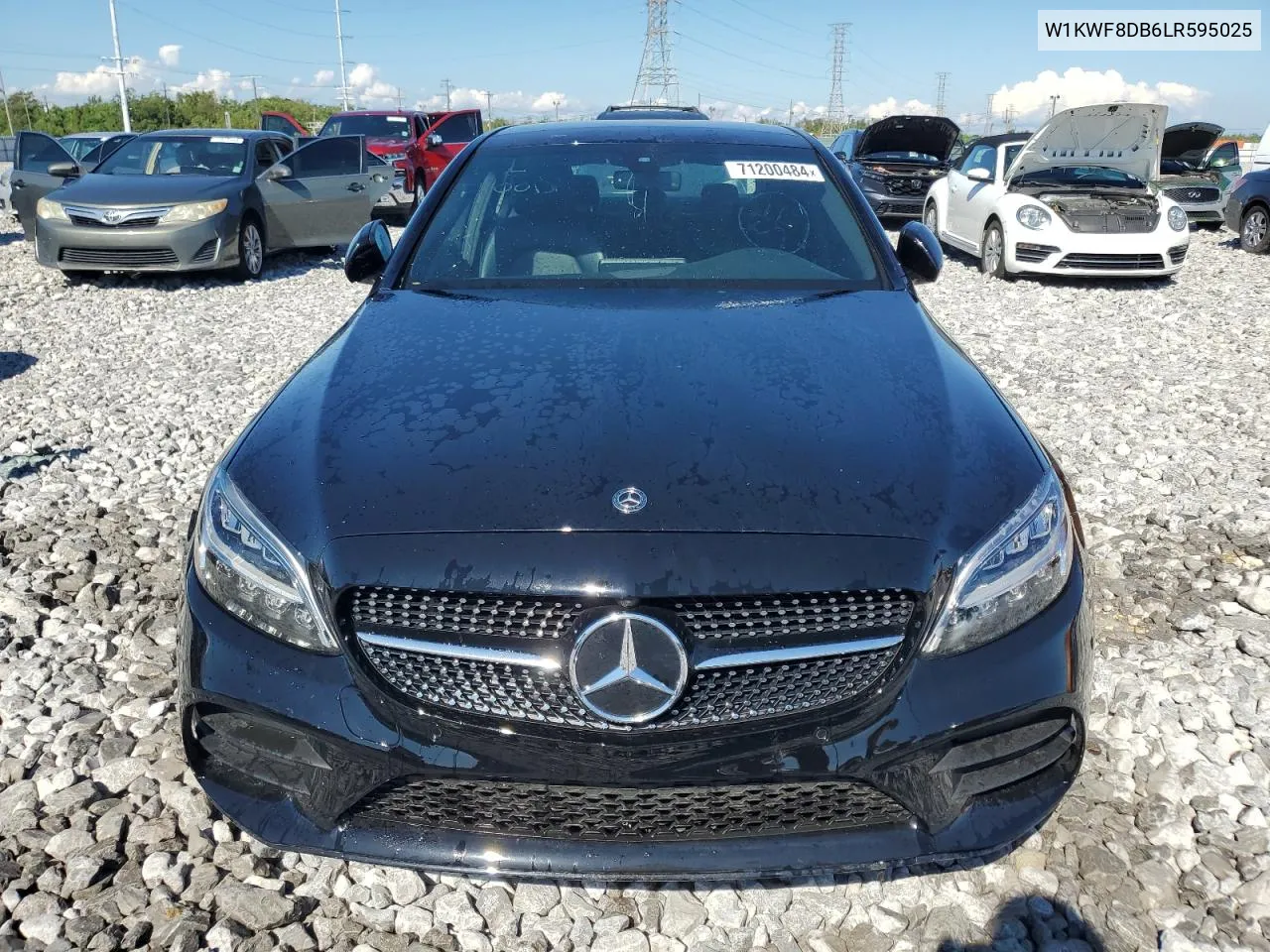 2020 Mercedes-Benz C 300 VIN: W1KWF8DB6LR595025 Lot: 71200484