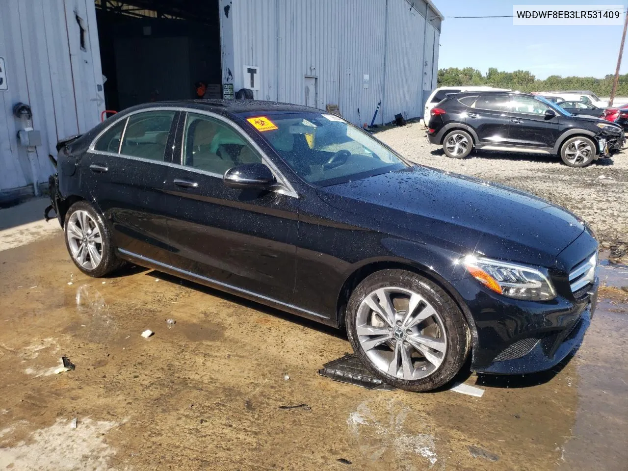 2020 Mercedes-Benz C 300 4Matic VIN: WDDWF8EB3LR531409 Lot: 71356844