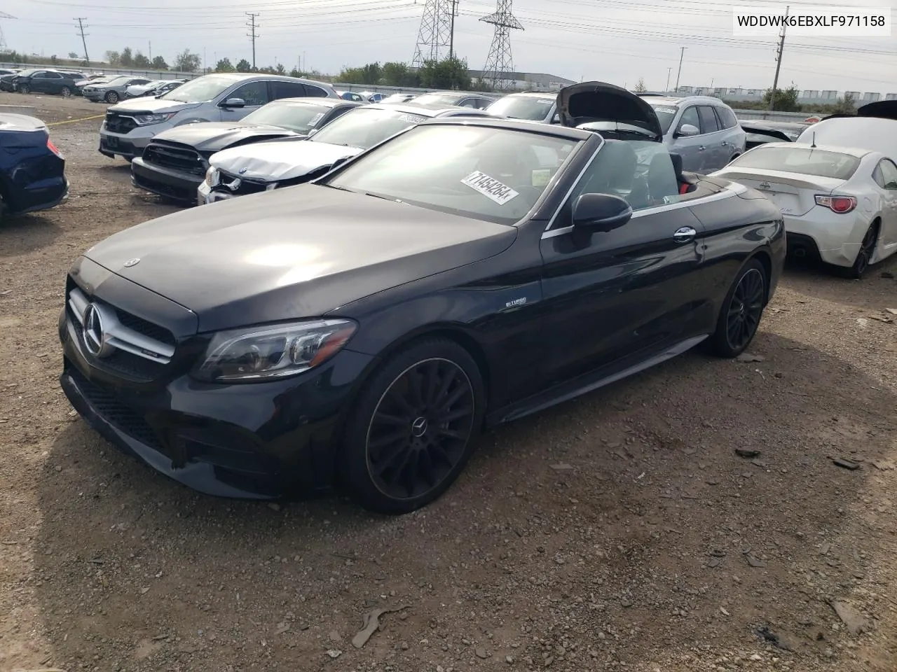 2020 Mercedes-Benz C 43 Amg VIN: WDDWK6EBXLF971158 Lot: 71454264