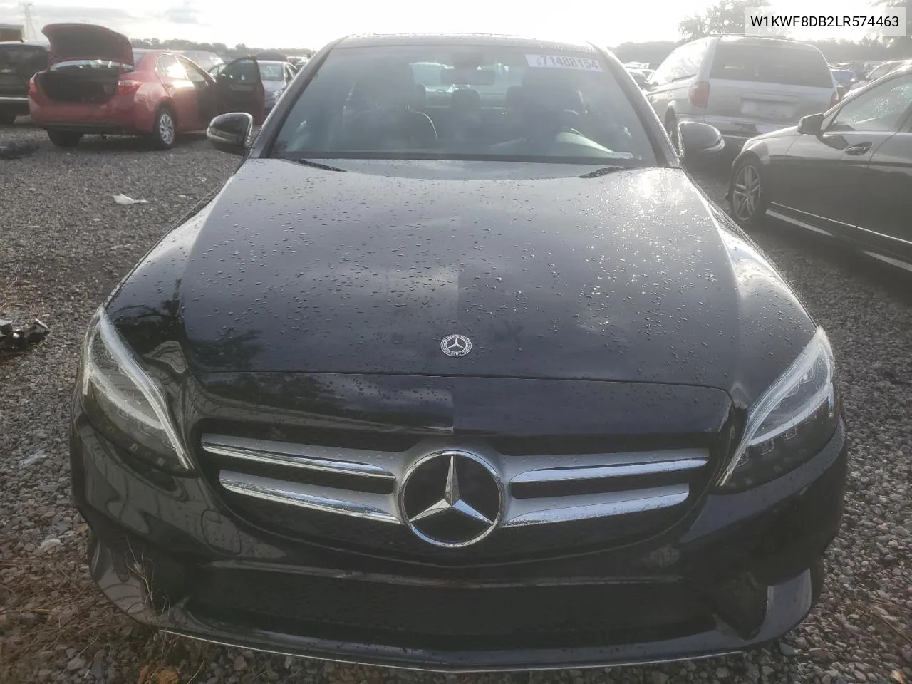 2020 Mercedes-Benz C 300 VIN: W1KWF8DB2LR574463 Lot: 71488154