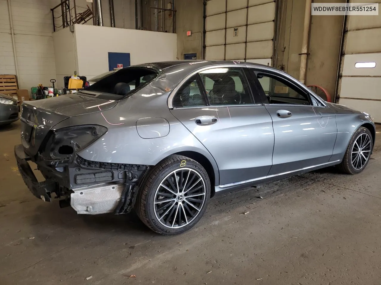 2020 Mercedes-Benz C 300 4Matic VIN: WDDWF8EB1LR551254 Lot: 71495704