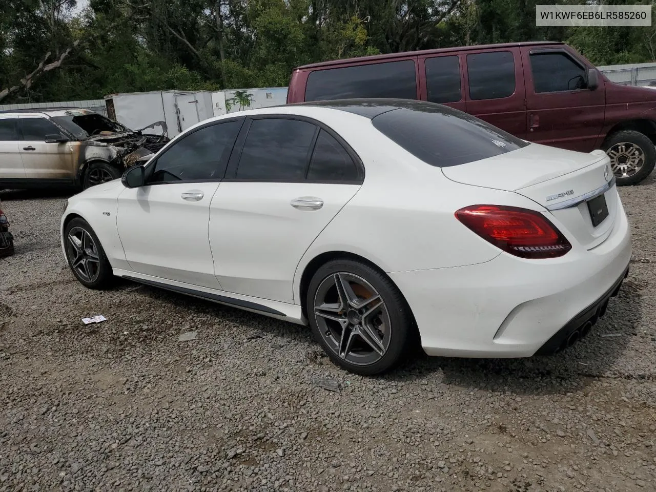 2020 Mercedes-Benz C 43 Amg VIN: W1KWF6EB6LR585260 Lot: 72879954