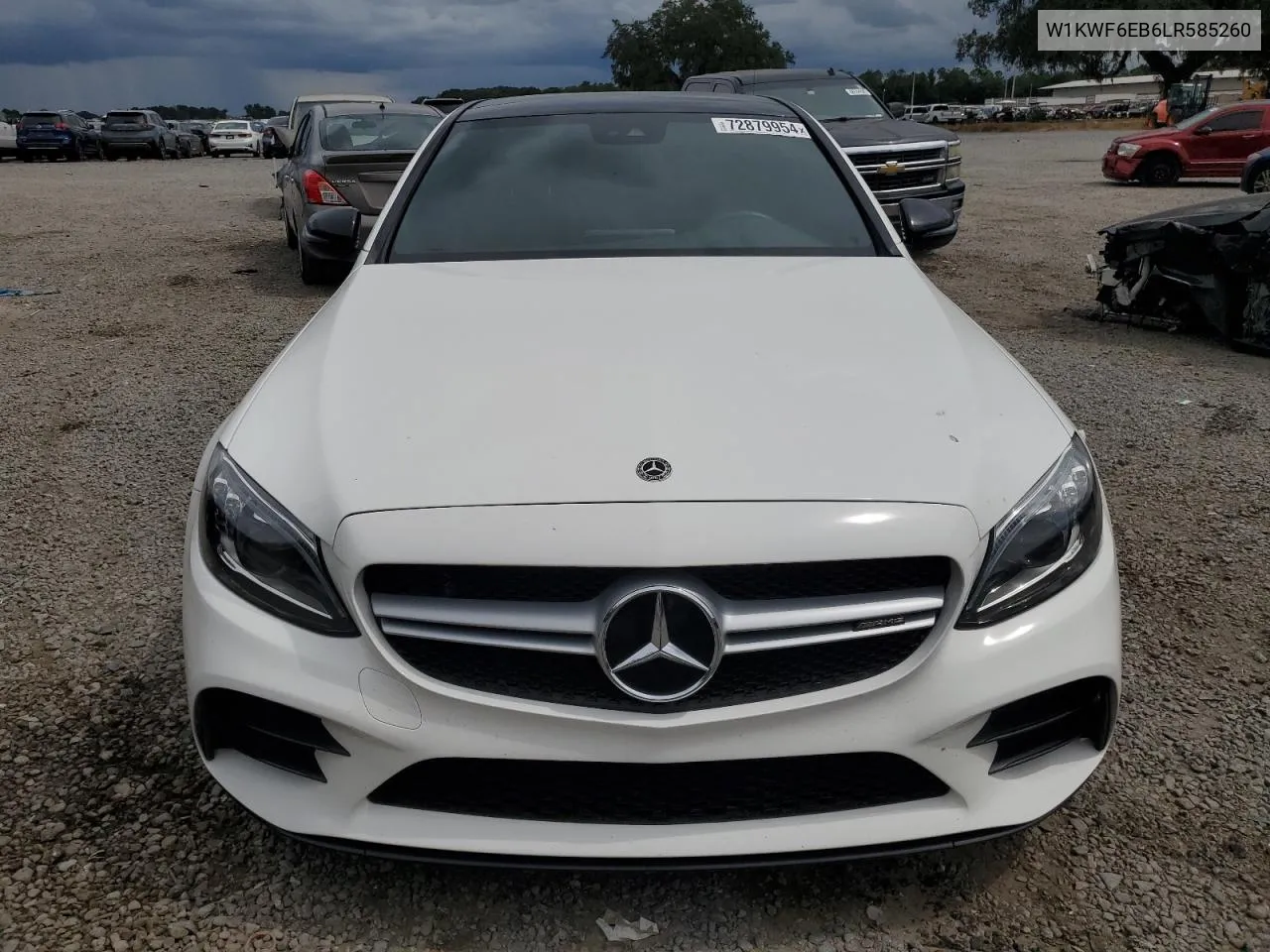 2020 Mercedes-Benz C 43 Amg VIN: W1KWF6EB6LR585260 Lot: 72879954