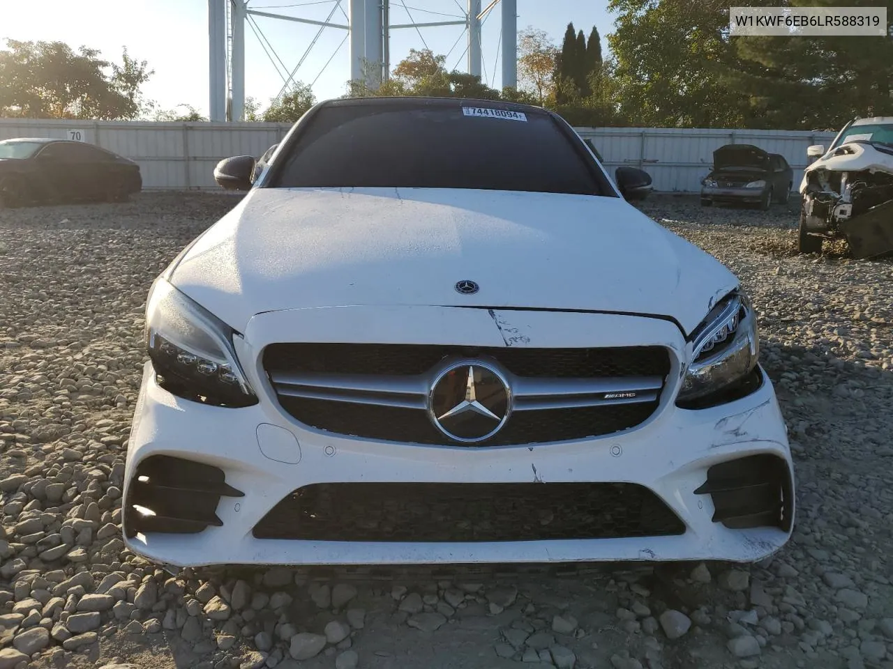 2020 Mercedes-Benz C 43 Amg VIN: W1KWF6EB6LR588319 Lot: 74418094