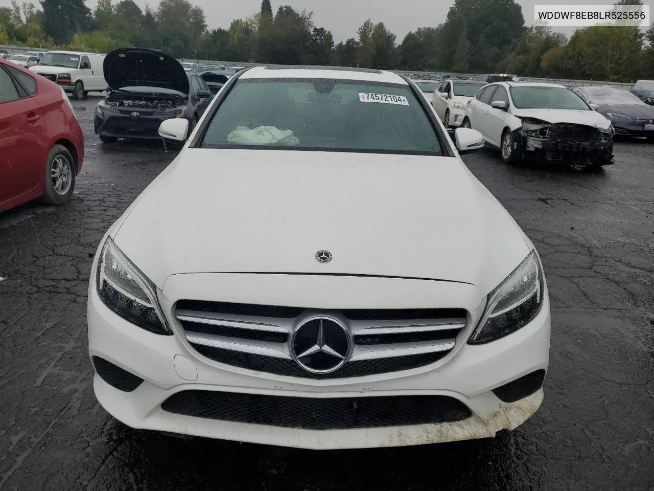 2020 Mercedes-Benz C 300 4Matic VIN: WDDWF8EB8LR525556 Lot: 74572104