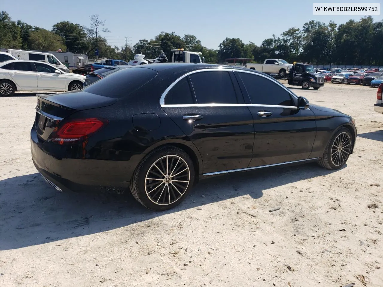 2020 Mercedes-Benz C 300 VIN: W1KWF8DB2LR599752 Lot: 74590754