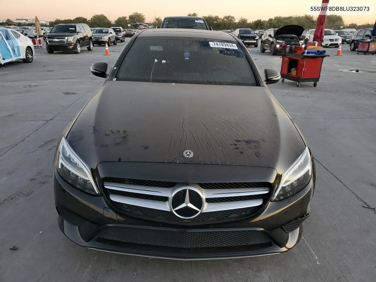 2020 Mercedes-Benz C 300 VIN: 55SWF8DB8LU323073 Lot: 74789434