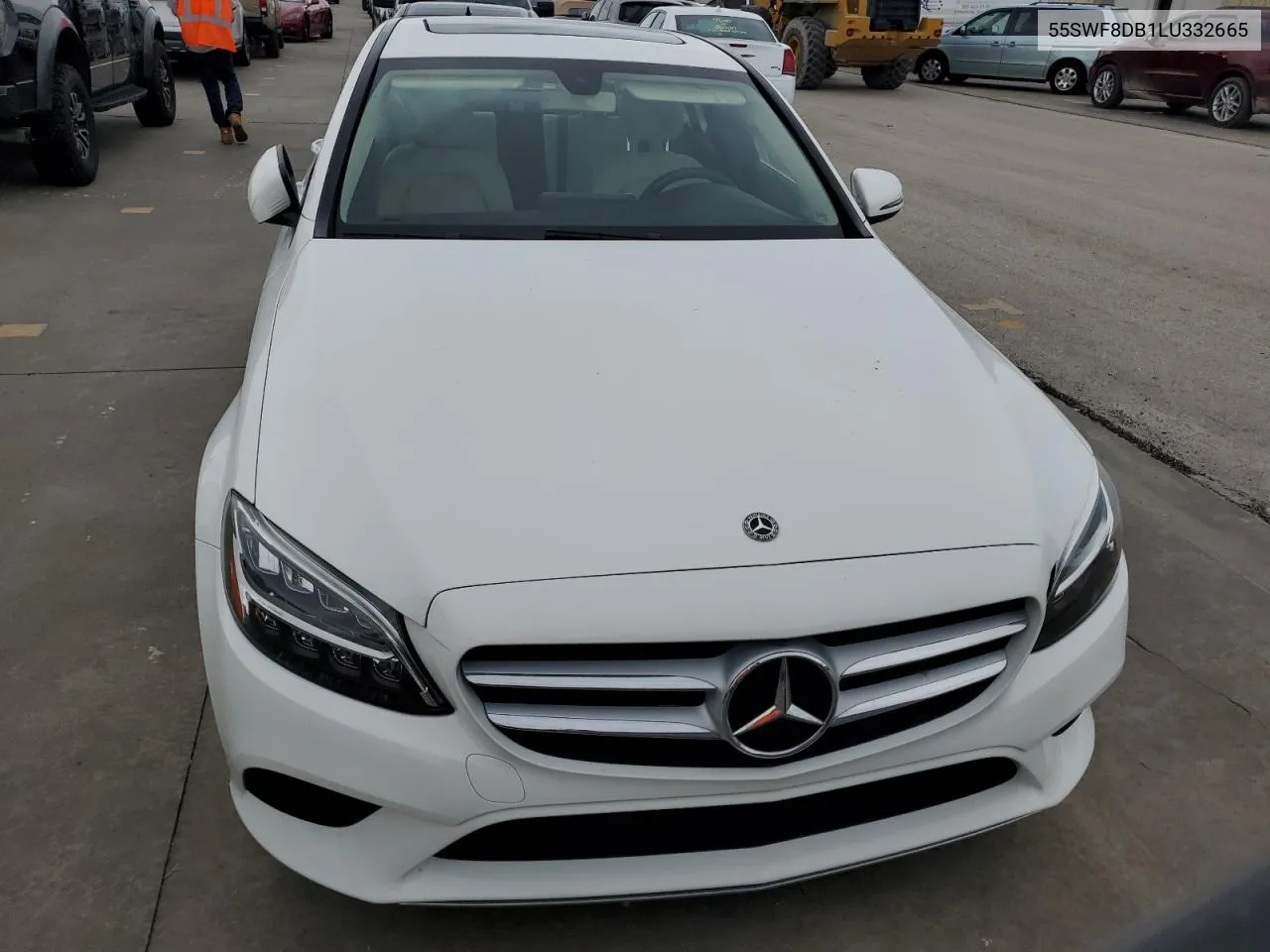 2020 Mercedes-Benz C 300 VIN: 55SWF8DB1LU332665 Lot: 74930644