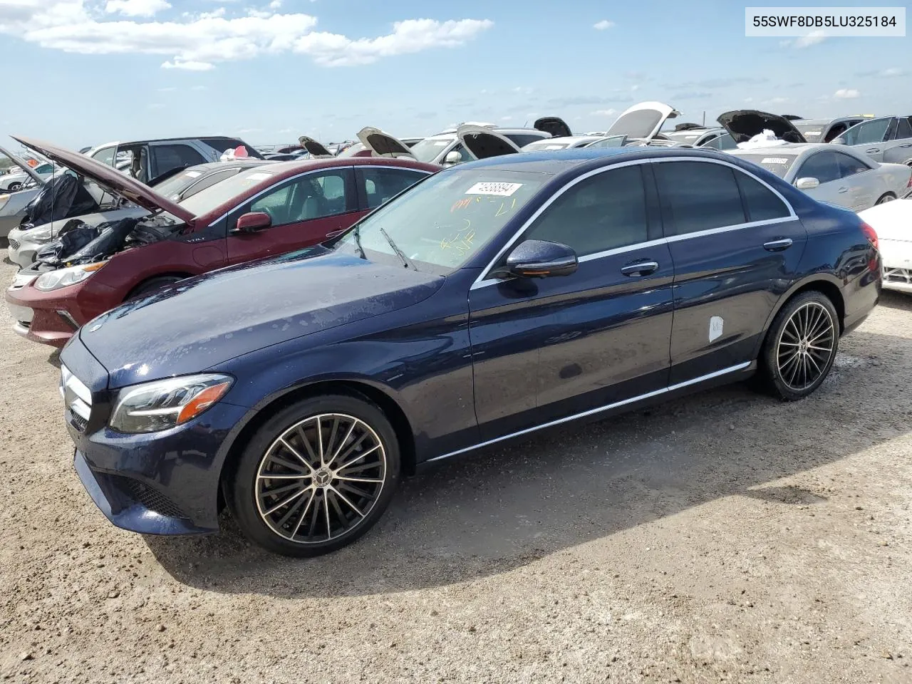 2020 Mercedes-Benz C 300 VIN: 55SWF8DB5LU325184 Lot: 74938894