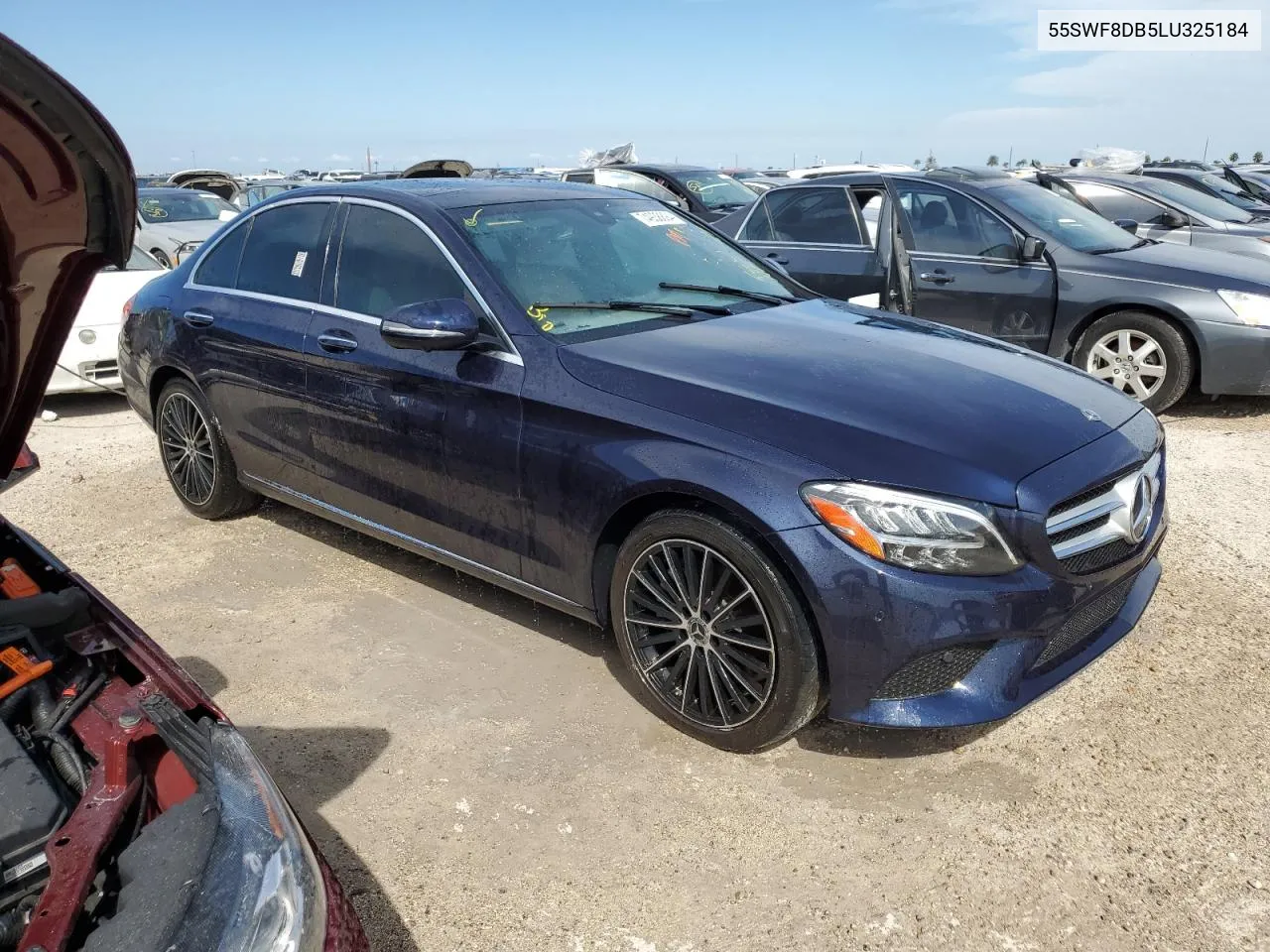 2020 Mercedes-Benz C 300 VIN: 55SWF8DB5LU325184 Lot: 74938894