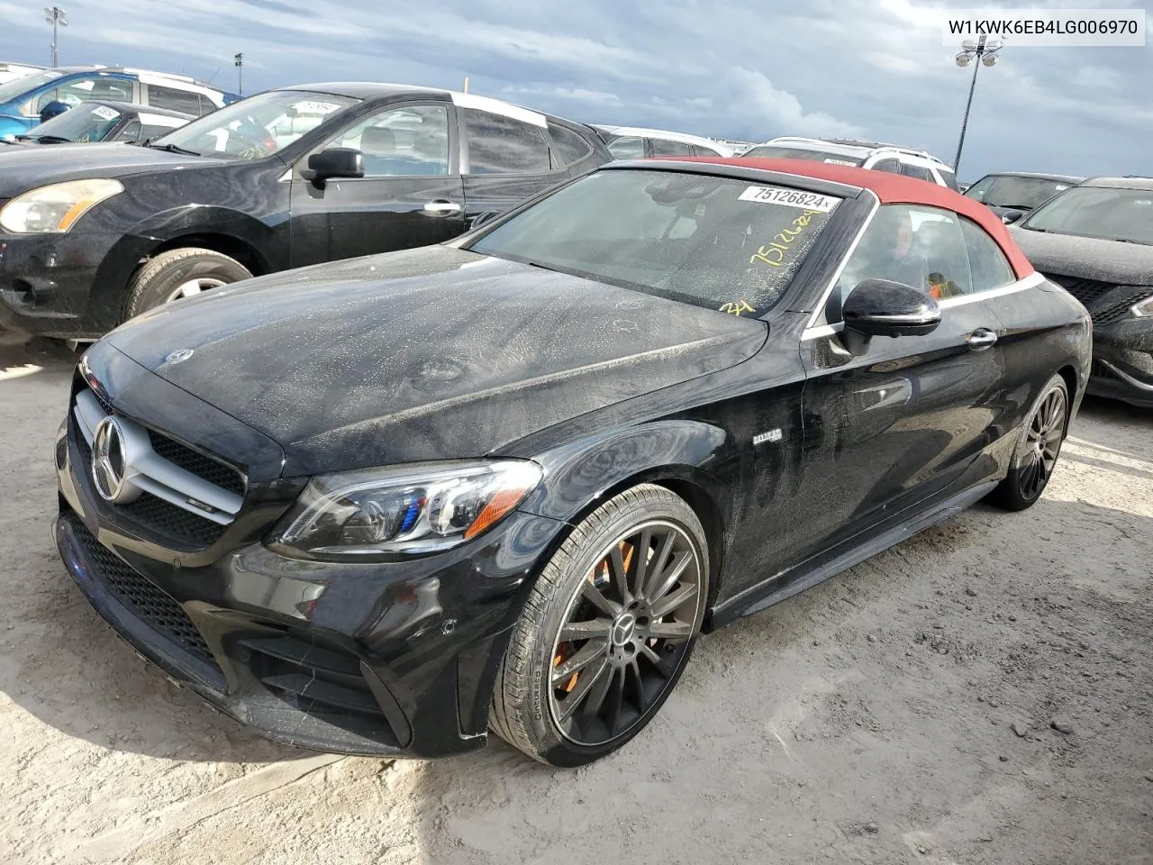 2020 Mercedes-Benz C 43 Amg VIN: W1KWK6EB4LG006970 Lot: 75126824