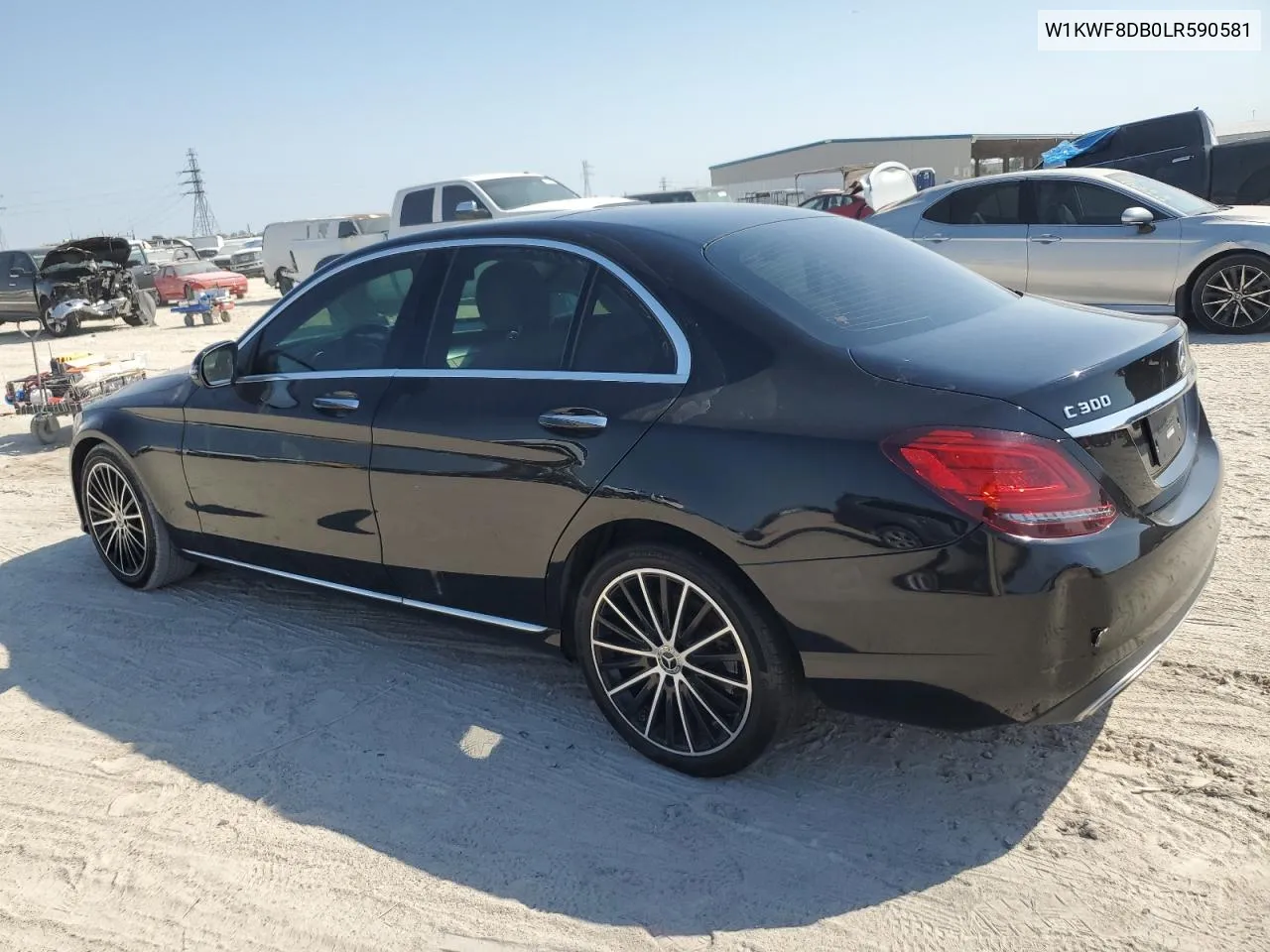 2020 Mercedes-Benz C 300 VIN: W1KWF8DB0LR590581 Lot: 75549704