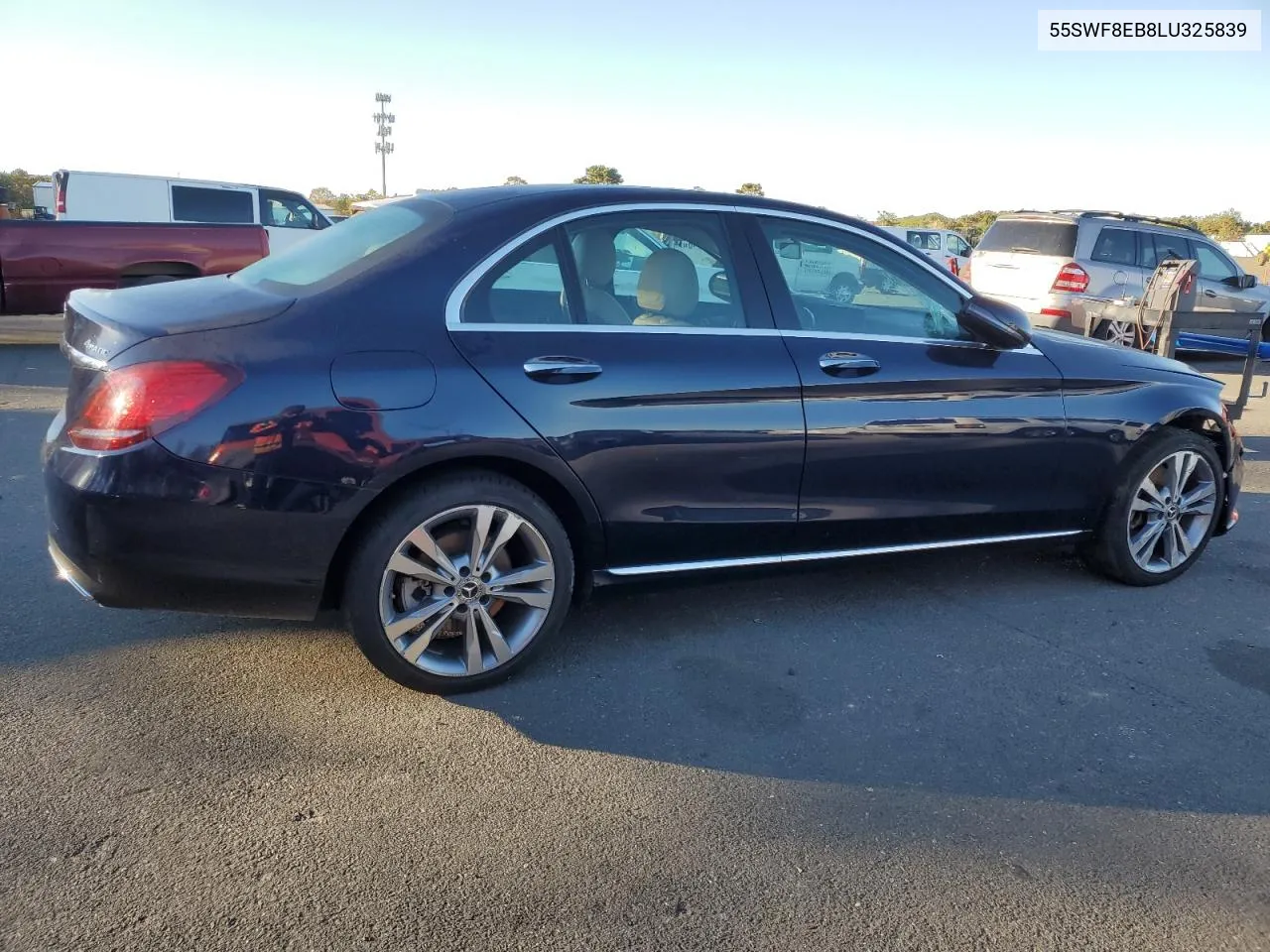 2020 Mercedes-Benz C 300 4Matic VIN: 55SWF8EB8LU325839 Lot: 75560764