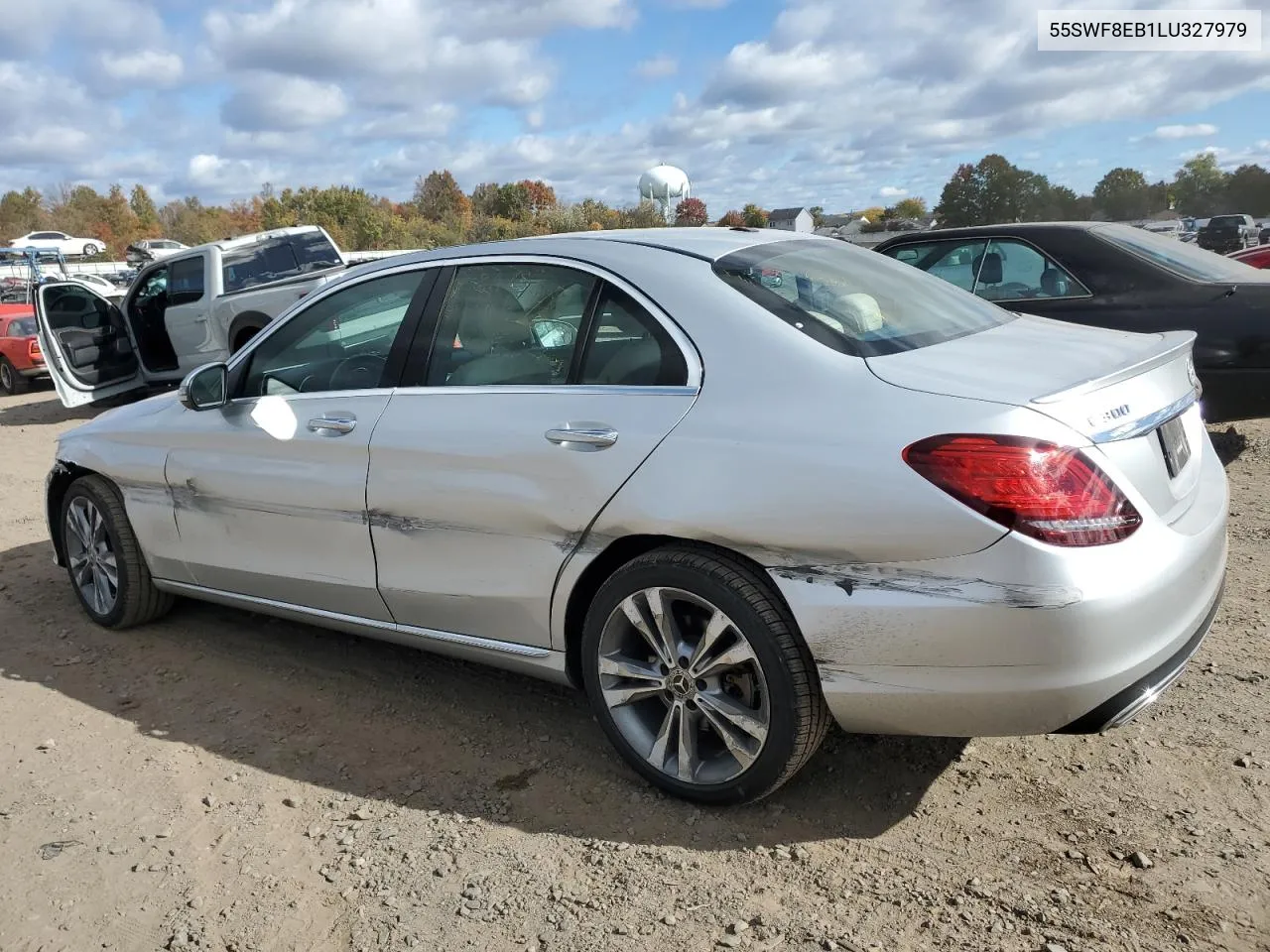 2020 Mercedes-Benz C 300 4Matic VIN: 55SWF8EB1LU327979 Lot: 76234574