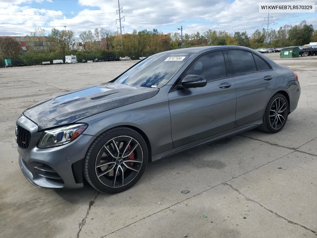 W1KWF6EB7LR570329 2020 Mercedes-Benz C 43 Amg