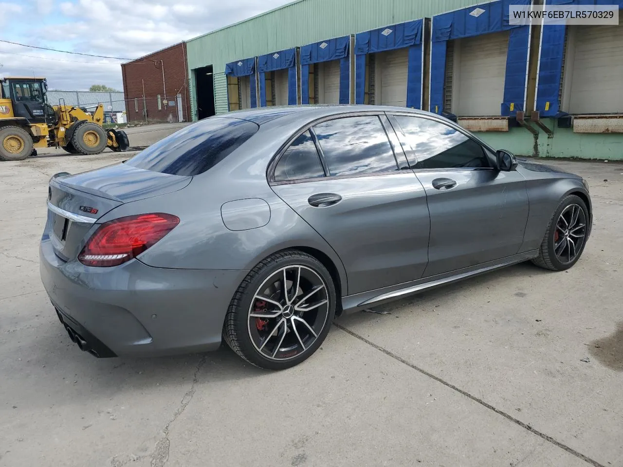 2020 Mercedes-Benz C 43 Amg VIN: W1KWF6EB7LR570329 Lot: 76747104