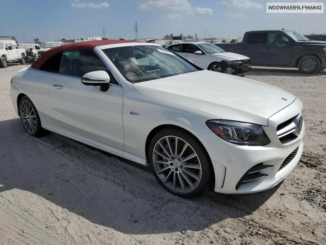 2020 Mercedes-Benz C 43 Amg VIN: WDDWK6EB9LF966842 Lot: 76760074