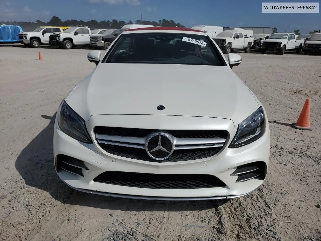 2020 Mercedes-Benz C 43 Amg VIN: WDDWK6EB9LF966842 Lot: 76760074