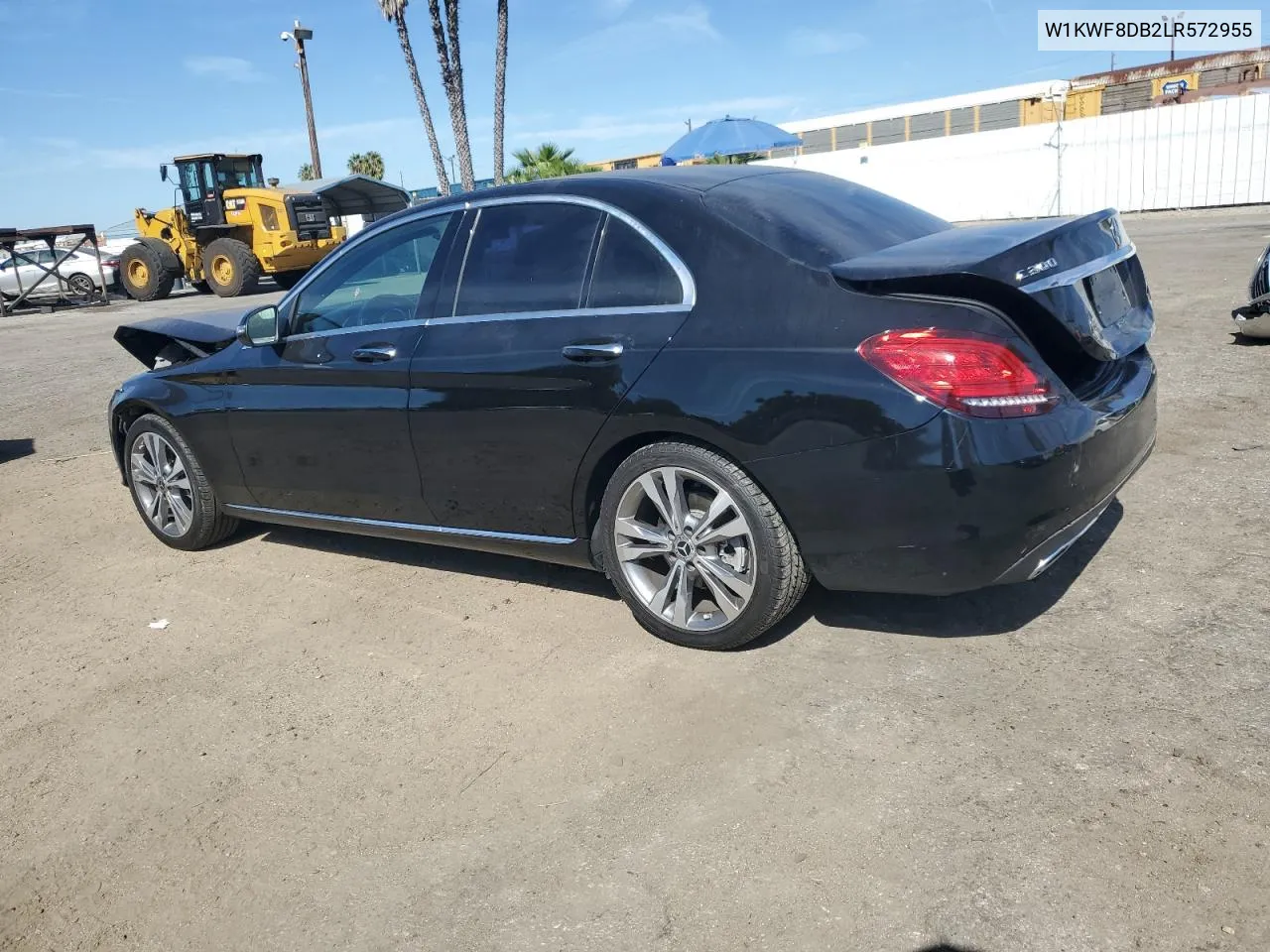 2020 Mercedes-Benz C 300 VIN: W1KWF8DB2LR572955 Lot: 76802904