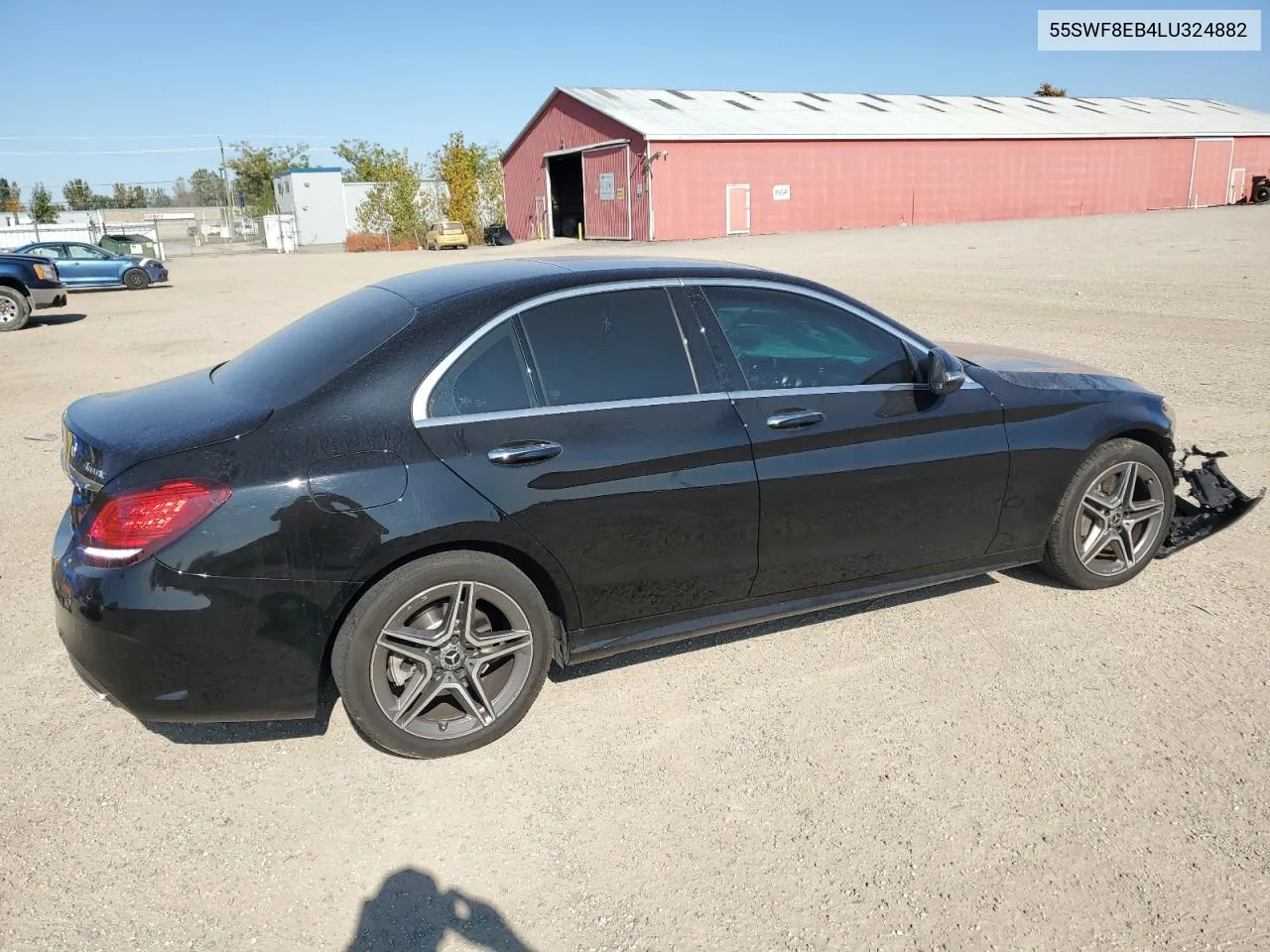 2020 Mercedes-Benz C 300 4Matic VIN: 55SWF8EB4LU324882 Lot: 76970464