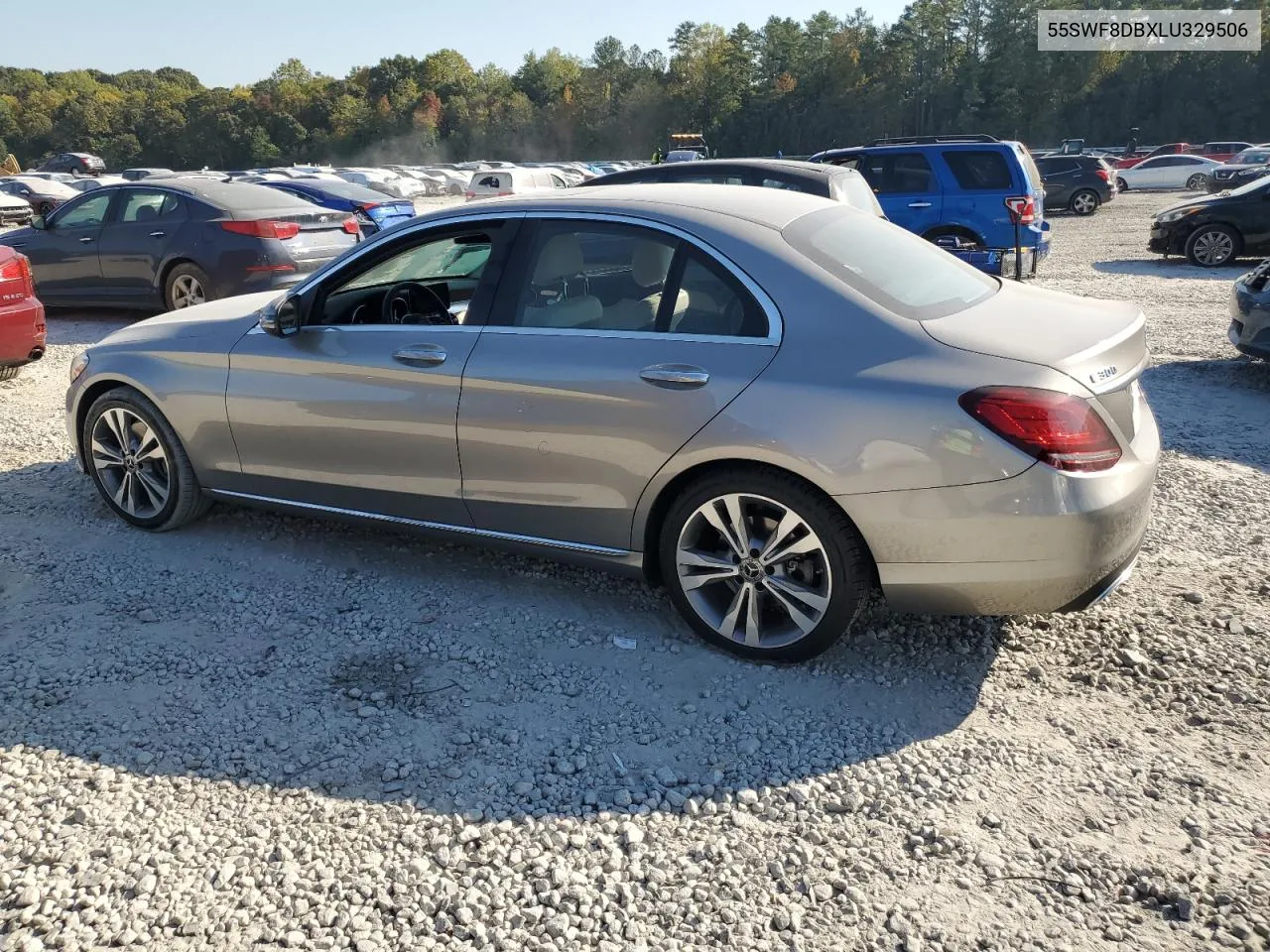 2020 Mercedes-Benz C 300 VIN: 55SWF8DBXLU329506 Lot: 77451254