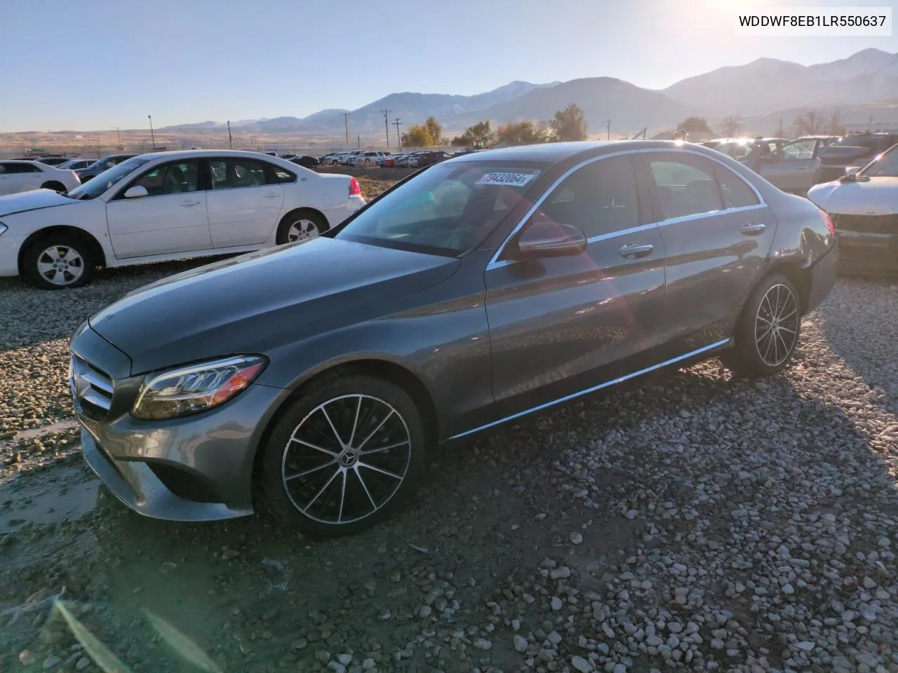 2020 Mercedes-Benz C 300 4Matic VIN: WDDWF8EB1LR550637 Lot: 79432064