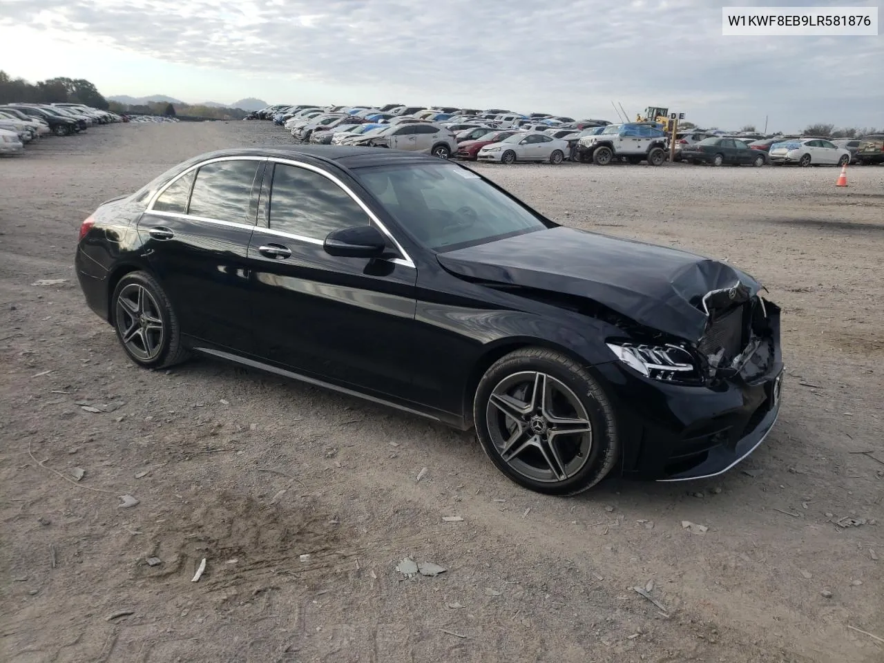 2020 Mercedes-Benz C 300 4Matic VIN: W1KWF8EB9LR581876 Lot: 79730024