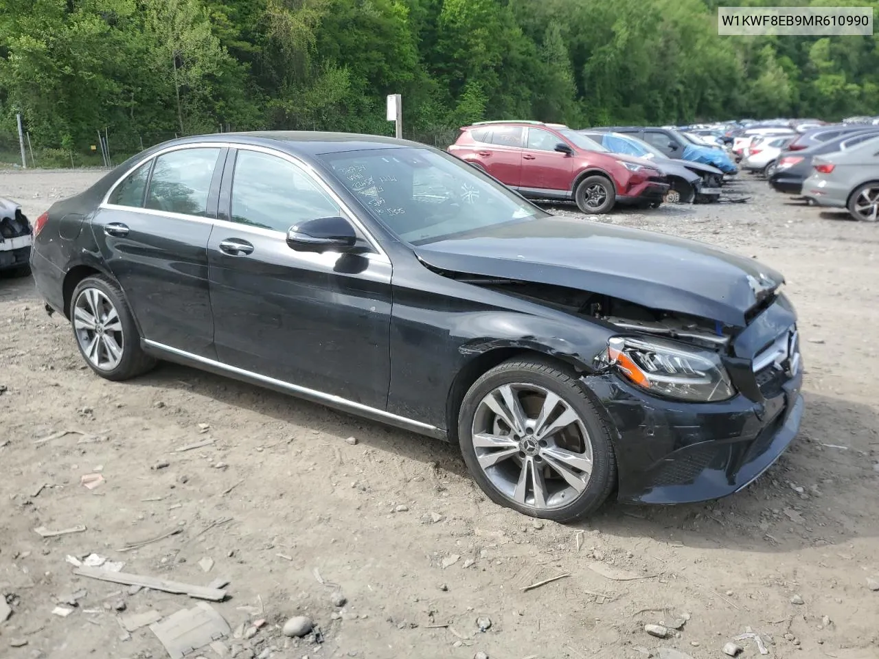 2021 Mercedes-Benz C 300 4Matic VIN: W1KWF8EB9MR610990 Lot: 54972954