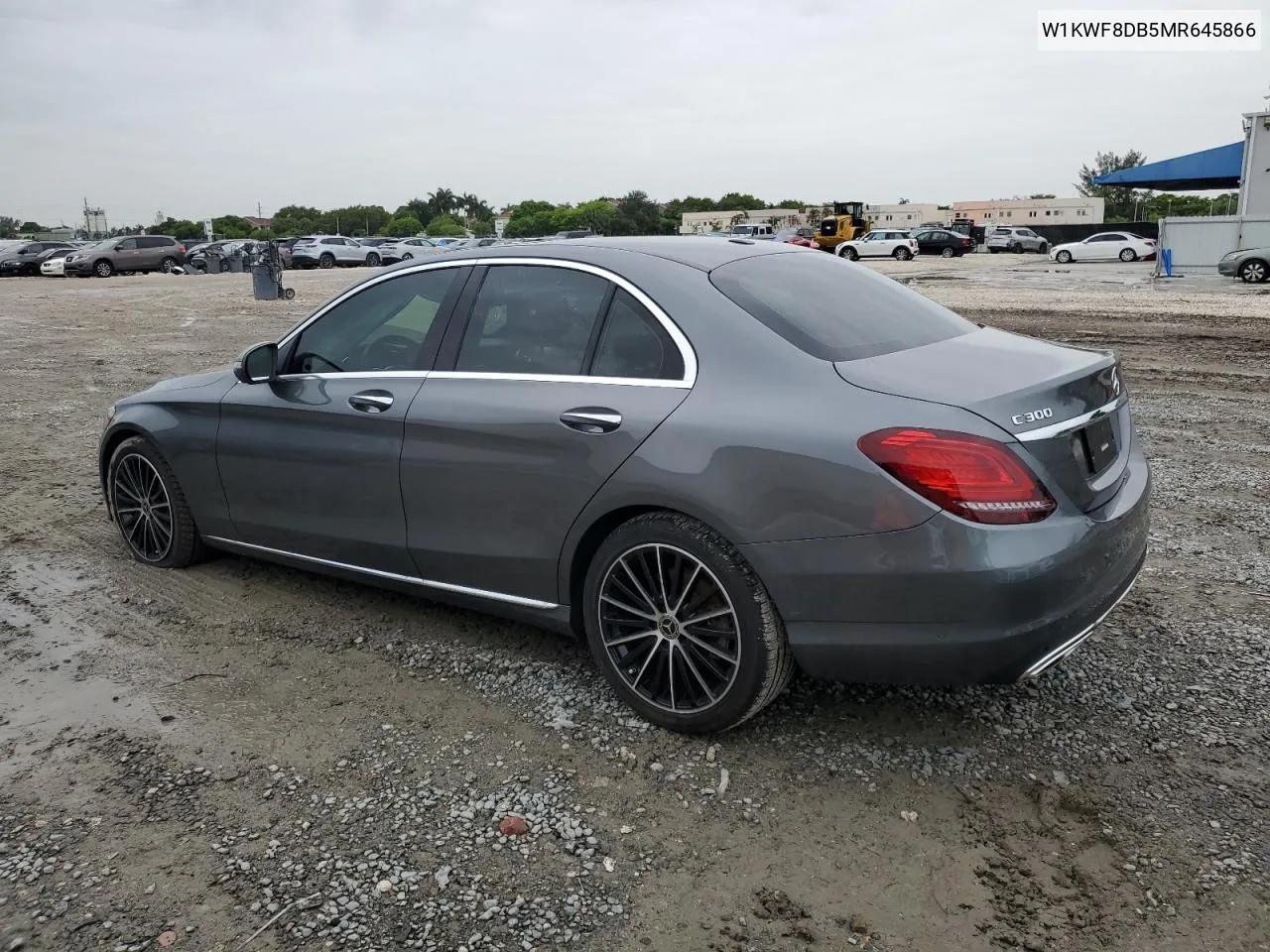 2021 Mercedes-Benz C 300 VIN: W1KWF8DB5MR645866 Lot: 58928804