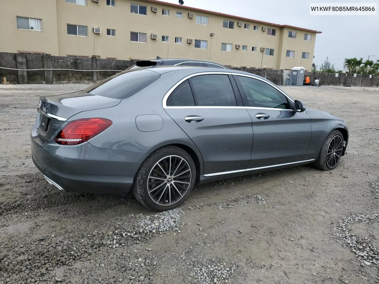 2021 Mercedes-Benz C 300 VIN: W1KWF8DB5MR645866 Lot: 58928804