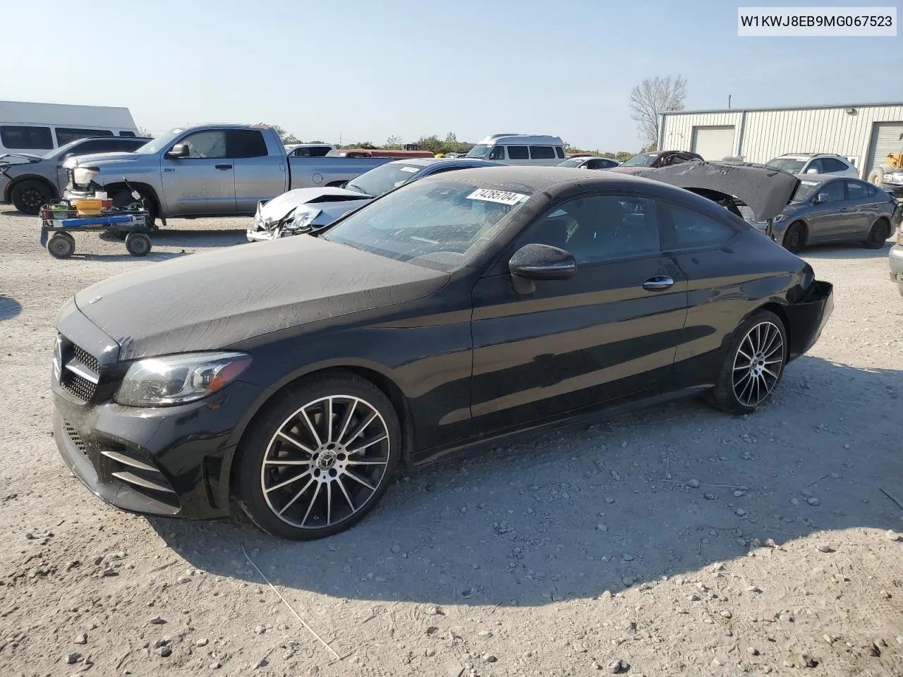 2021 Mercedes-Benz C 300 4Matic VIN: W1KWJ8EB9MG067523 Lot: 74285704