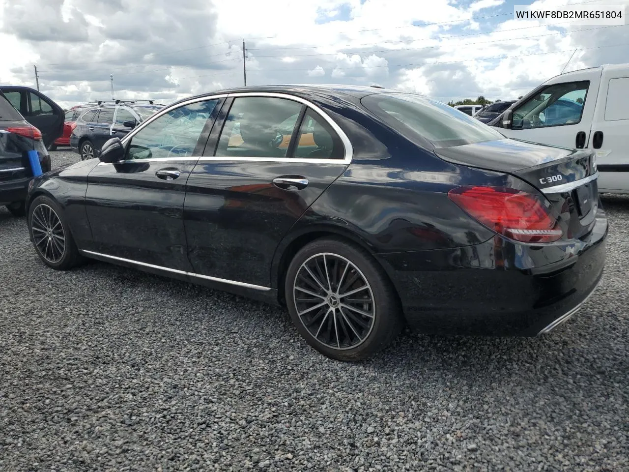 2021 Mercedes-Benz C 300 VIN: W1KWF8DB2MR651804 Lot: 74552524