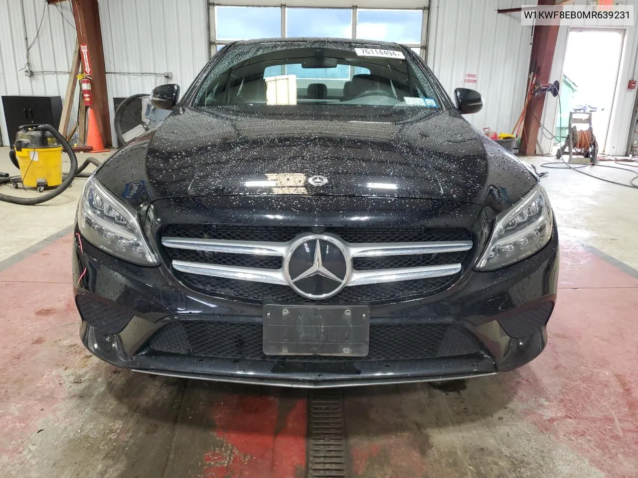 2021 Mercedes-Benz C 300 4Matic VIN: W1KWF8EB0MR639231 Lot: 76114494