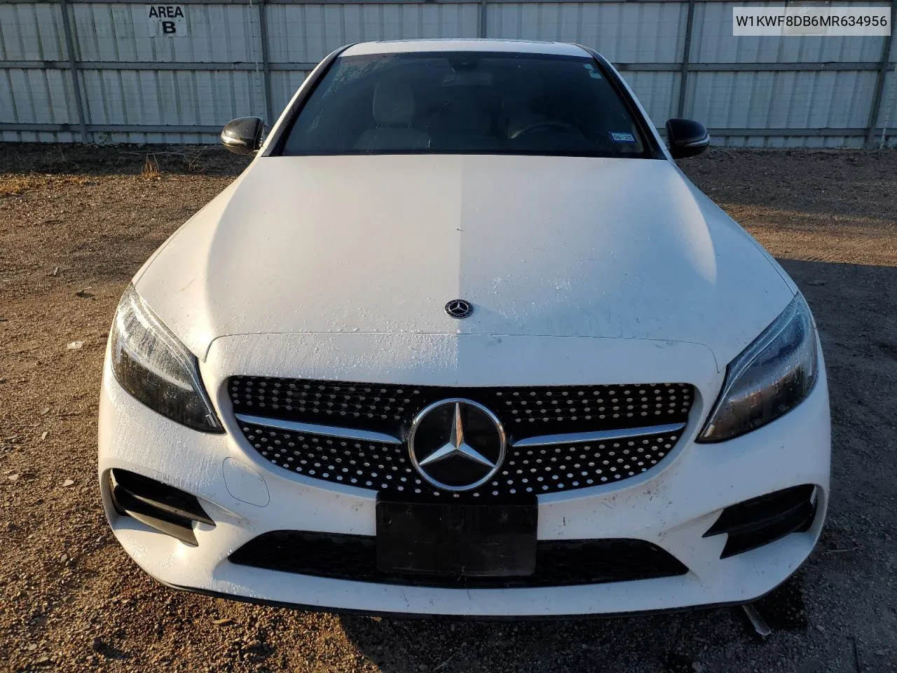 2021 Mercedes-Benz C 300 VIN: W1KWF8DB6MR634956 Lot: 76122814