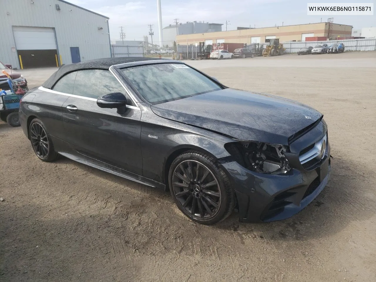 2022 Mercedes-Benz C 43 Amg VIN: W1KWK6EB6NG115871 Lot: 72173444