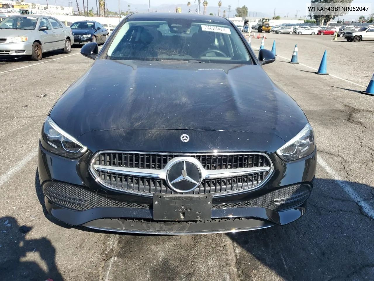 2022 Mercedes-Benz C 300 VIN: W1KAF4GB1NR062047 Lot: 74624424