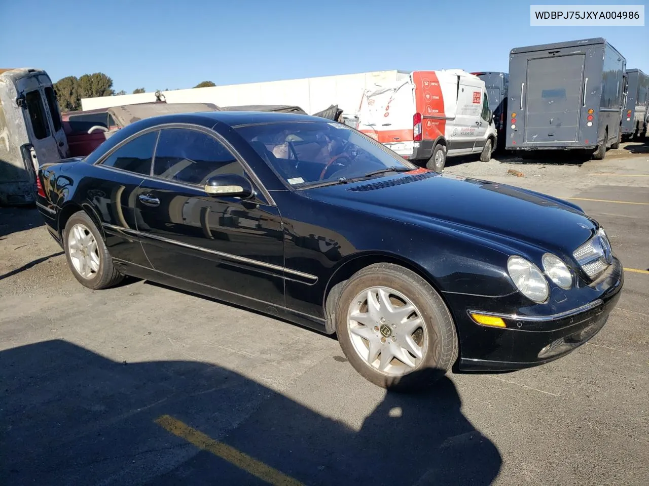 2000 Mercedes-Benz Cl 500 VIN: WDBPJ75JXYA004986 Lot: 79440594