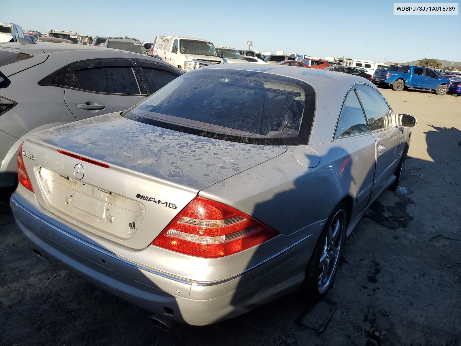 2001 Mercedes-Benz Cl 55 Amg VIN: WDBPJ73J71A015789 Lot: 47043564